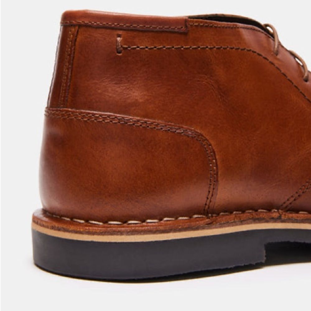 Steve Madden HARKEN COGNAC LEATHER - Picture 3 of 5